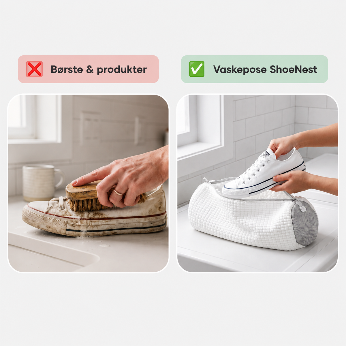 Skrubbing tar 20 minutter. Dette tar 30 sekunder.